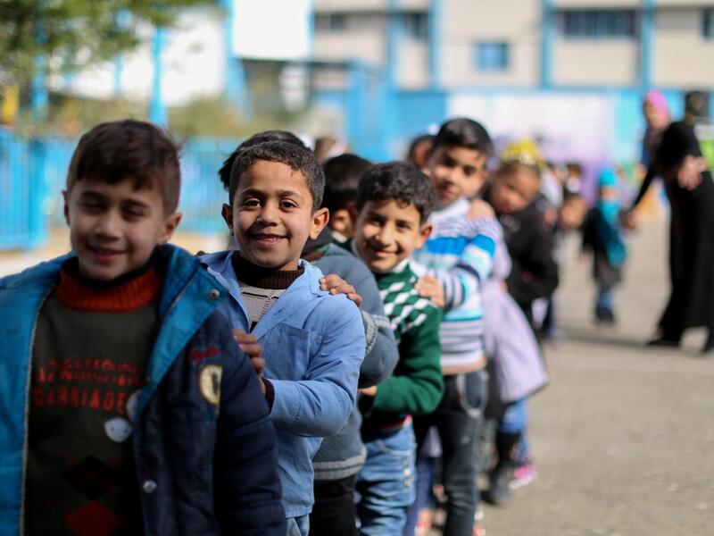 Palestine refugee youth (Twitter)