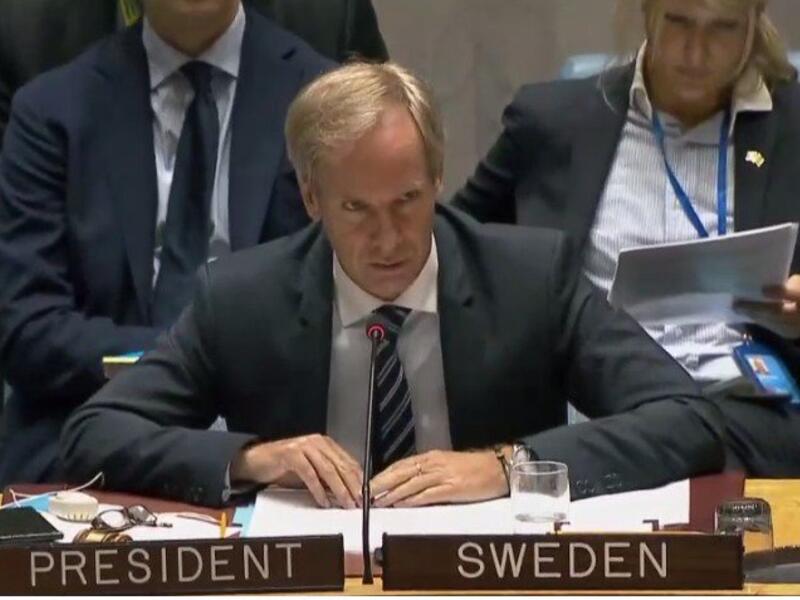 Sweden’s ambassador to the U.N. Olof Skoog (Twitter)