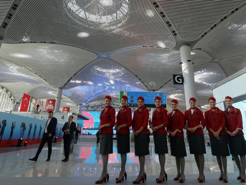Istanbul's third airport, the Istanbul New Airport, in the Arnavutkoy district on the European side of Istanbul (Twitter)
