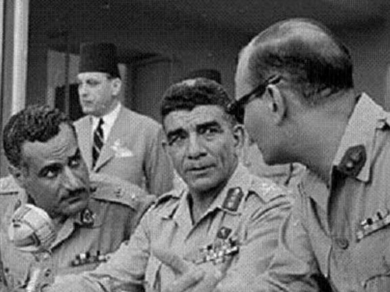 Muhammad Naguib and Nasser