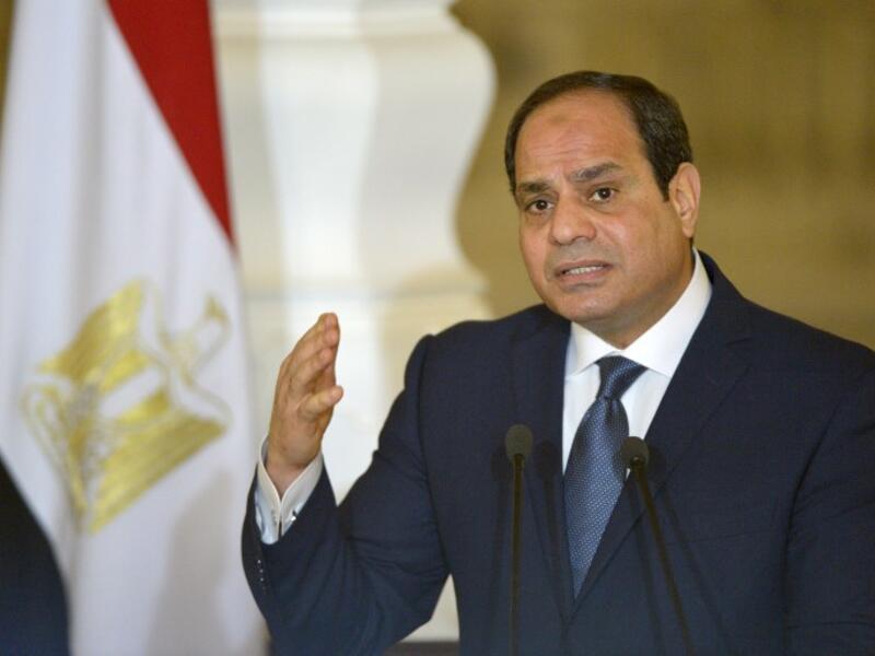 Egyptian President Abdel Fattah al-Sisi said Friday he will seek reelection as a second term president in the 2018 elections (Khaled Desouki/AFP)