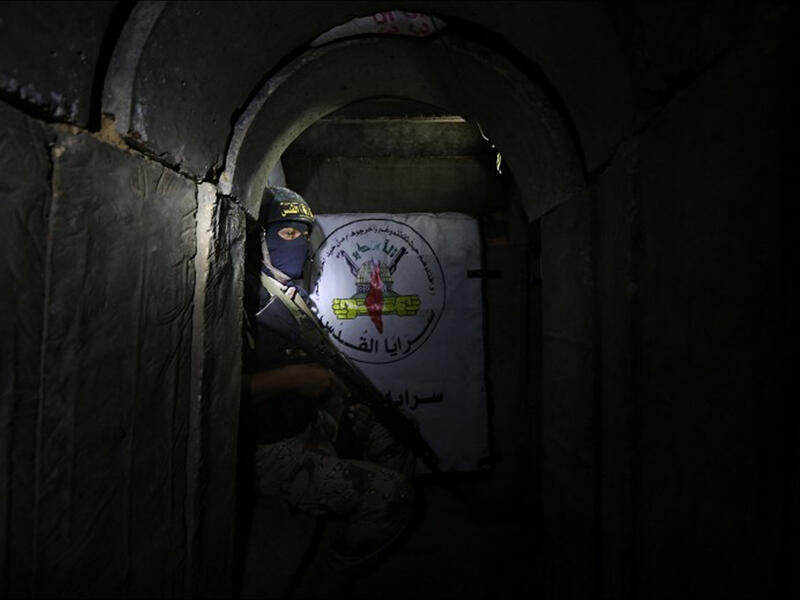 hamas soldiers tunnel israel