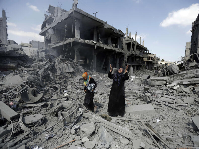 gaza destruction