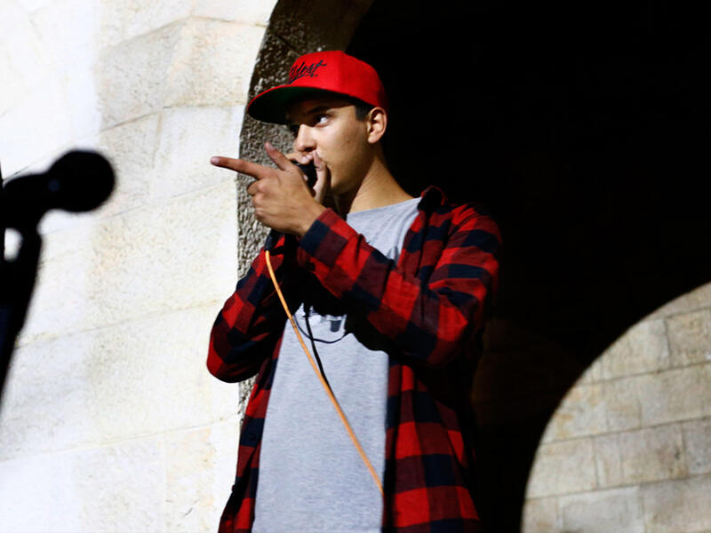 Beatboxer Abood Aladham 