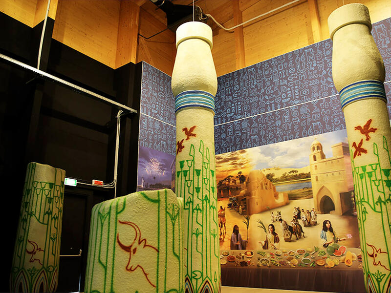 Egypt pavilion Milan Expo 2015