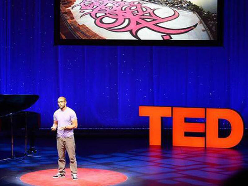 TED graffiti art Arab eL Seed