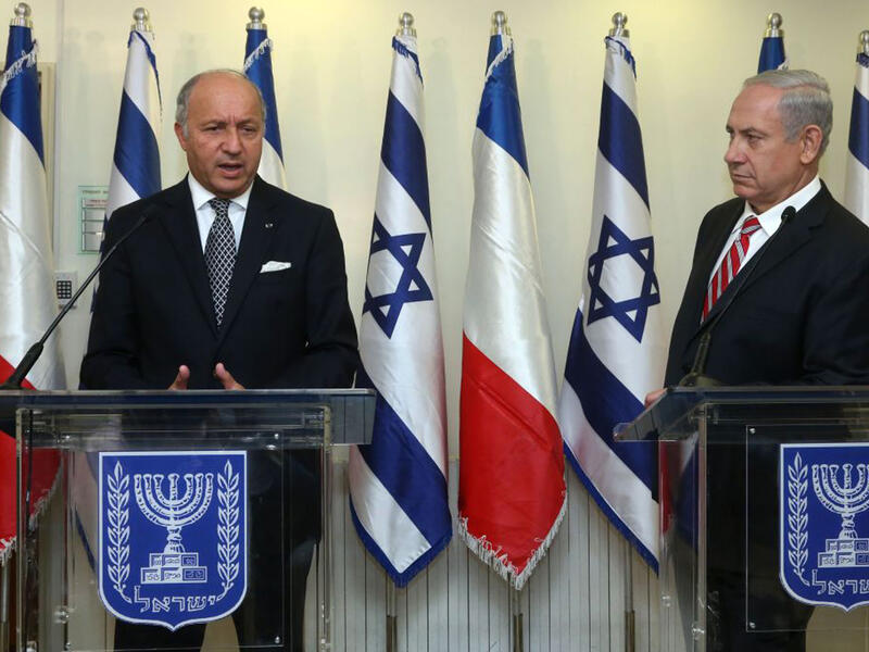 laurent fabius bibi netanyahu