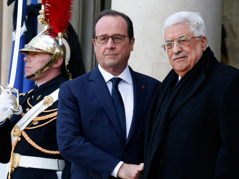 francois hollande abu mazen