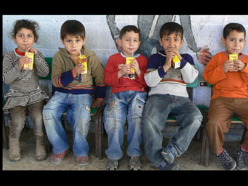 gaza children starving