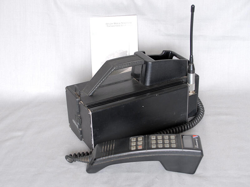 big old motorola cell phone