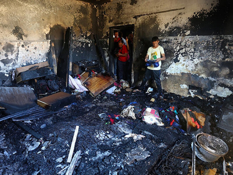 burned Dawabshe home Duma