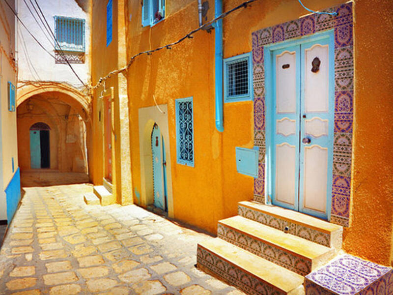 Tunisian street scene