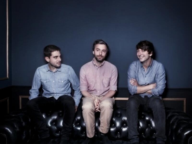 Baden Baden are Eric Javelle (singer, guitarist), Julien Lardé (composer and guitarist) and, Gabriel Vigne (drums) . (Baden Baden)