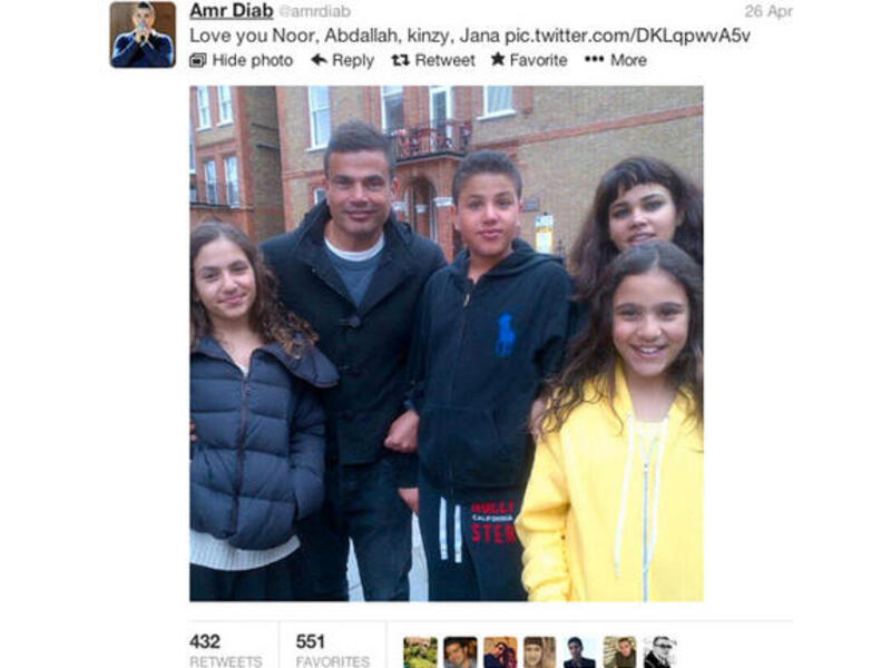 Amr Diab denies divorce