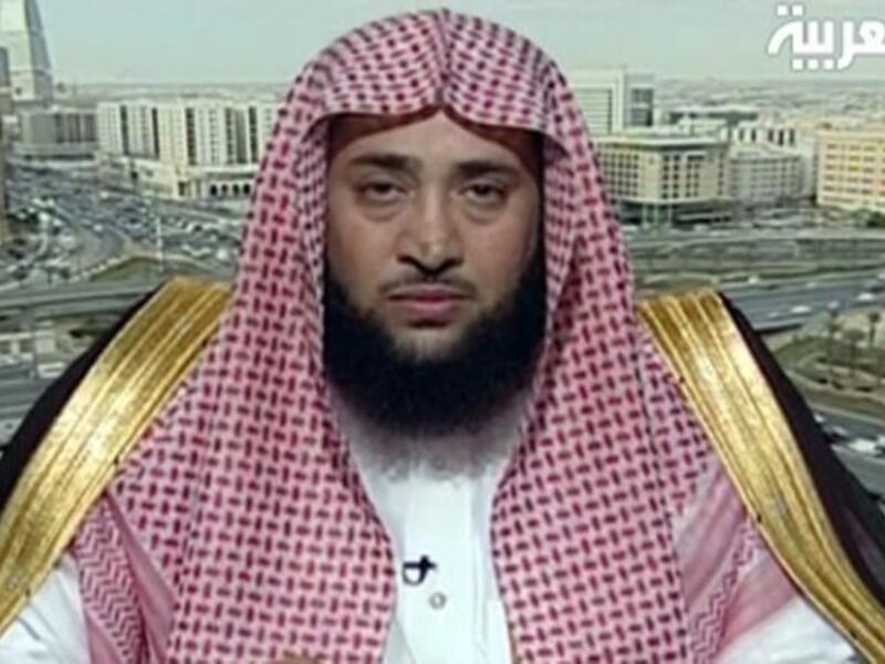 Saudi cleric speaking to Al Arabiya