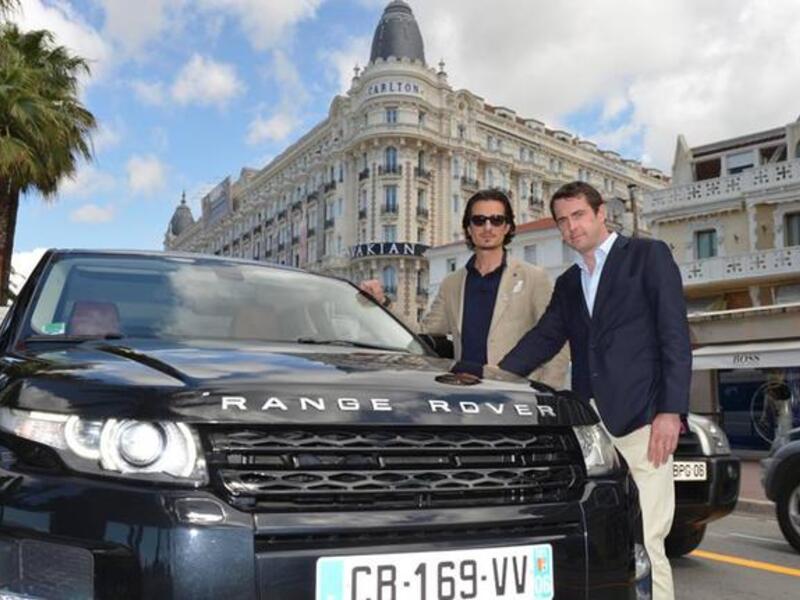 Range Rover Evoque brand ambassador Ali F. Mostafa announced major new project at Cannes Film Festival.