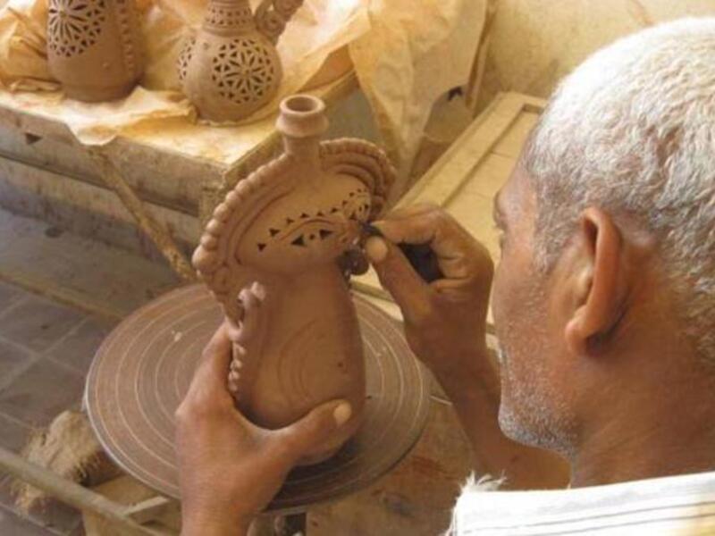 Pottery (Courtesy of Darb 1718 Facebook page)