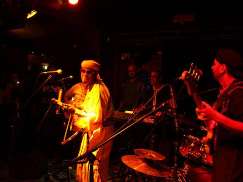 Ribab Fusion Band in concert (Photo by Thoraia Abou Bakr)