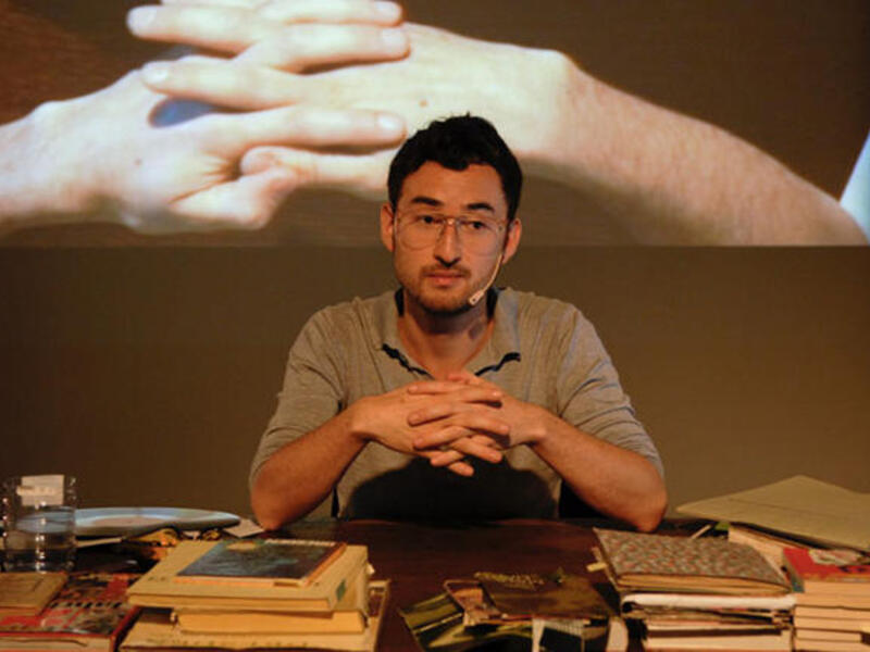 Simon Fujiwara displays awkward, mysterious art