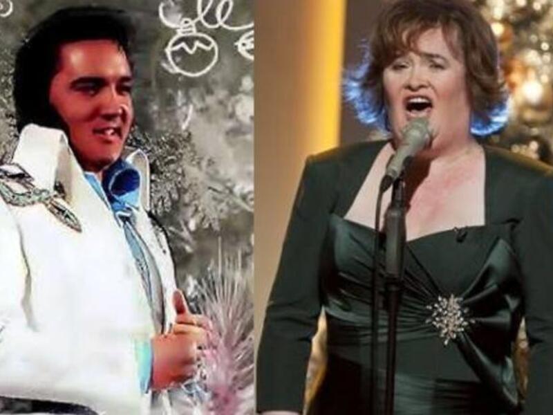Susan Boyle will be on our home turf for a Christmas performance of an Elvis Presley duet. (Image: Facebook)