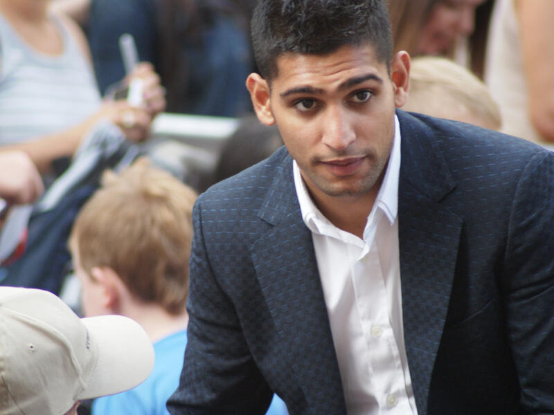 Boxer Amir Khan. (Matt A Scott / Shutterstock.com)