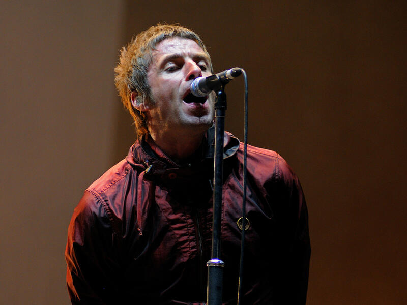 Liam Gallagher performing. (Christian Bertrand / Shutterstock.com)