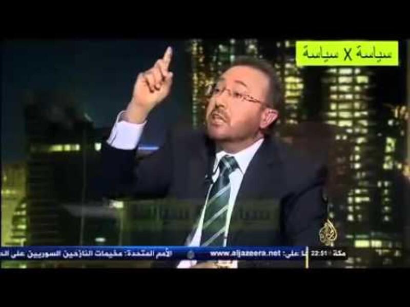 Faisal al-Kasim is the host of The Opposite Direction on Al Jazeera Arabic (YouTube)