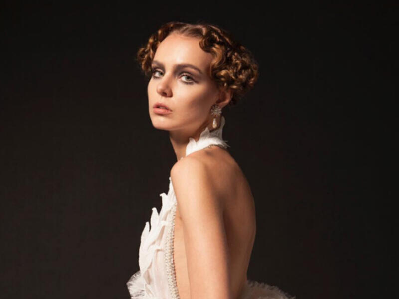 Evening wear goes to Krikor Jabotian which is no surprise right The designer learned from the best he 