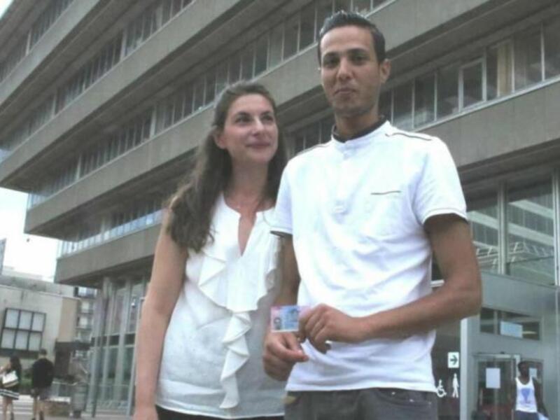 Mohamed Aymen Latrous, 25, saved two children from a burning house in 2015. [Twitter]
