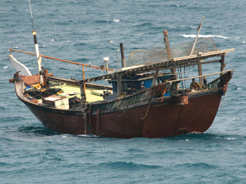An Iranian fishing boat in 2012. Reports emerged on Saturday that Saudi Arabia had killed an Iranian fisherman. (Wikimedia Commons)
