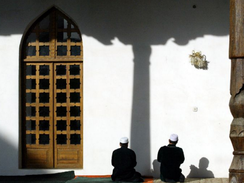 Tajikistan's Muslims have been under fire after clashes with government forces last year. (AFP Photo/Vyacheslav Oseledko)