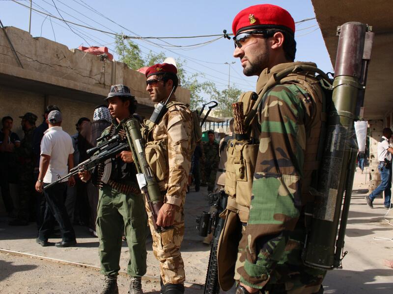 The advance in Tikrit, led by Sunni and Shia troops, was of symbolic importance to both sides of the Iraqi army, whose ranks have often been broken by sectarian tensions since the 2003 US invasion. (AFP/File)