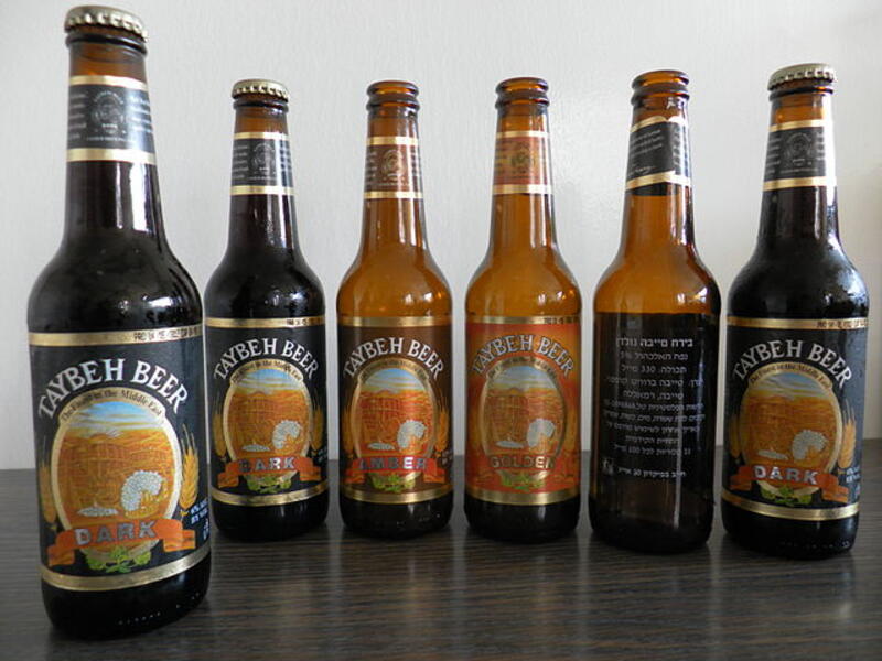 Taybeh beer, a Palestinian brew, is gaining popularity worldwide (Wikipedia)