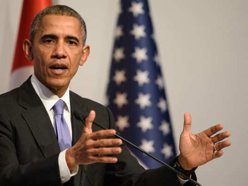 President Barack Obama at a press conference (AFP/File)