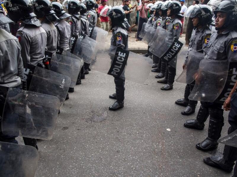 Myanmar police (AFP/File Photo)