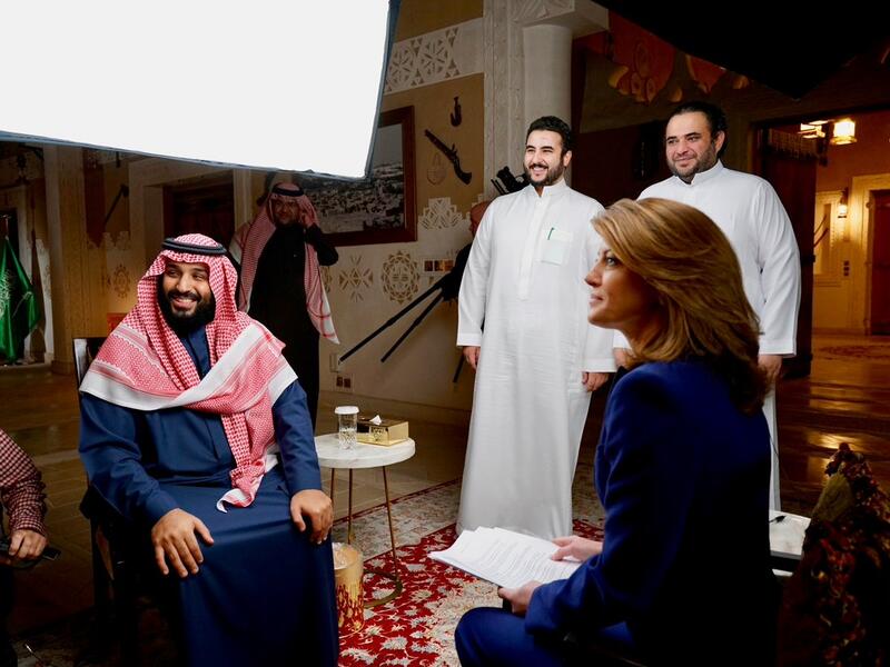  CBS News correspondent Norah Norah O'Donnell's Interview With Saudi Crown Prince  (Twitter)
