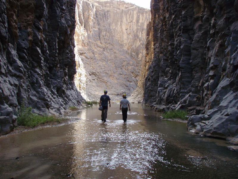 Wadi al Hidan located in Madaba. A 50meter waterfall can be seen at the end, if you complete the 9km hike. (blog.tipntag.com)