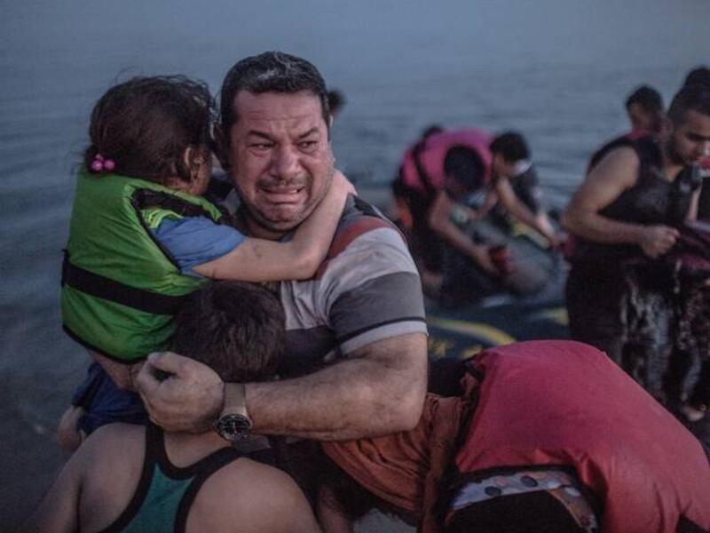 Laith Majid reaching Germany is a tiny spark of good news in the massive crisis still unfolding. (Twitter)
