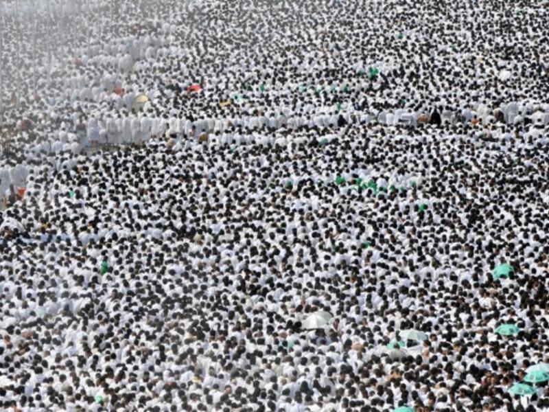 hajj crowds