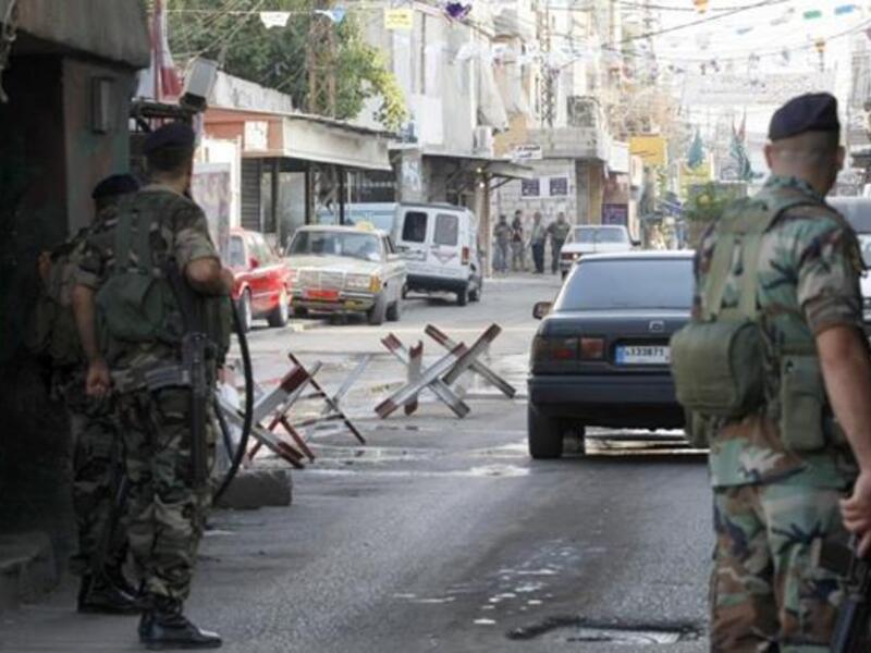 Lebanese soldiers at a checkpoint. (AFP/File)