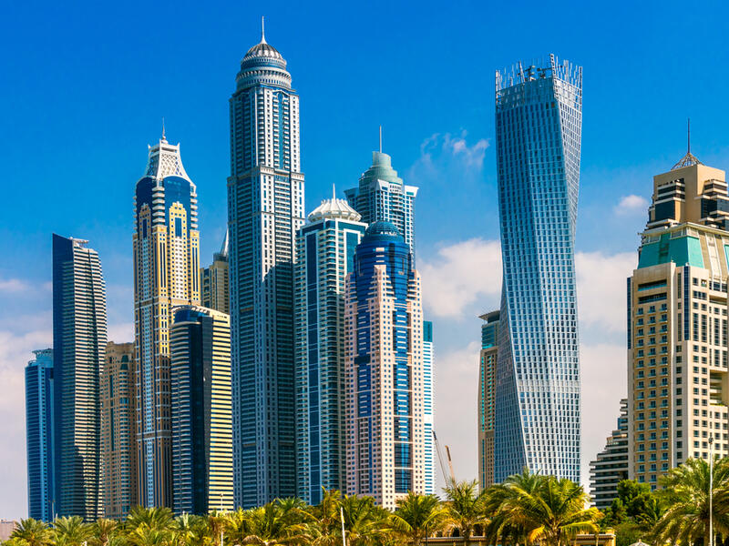 Tallest Residential building in the world Princess Tower in Dubai, 413 meters (Shutterstock/File Photo)
