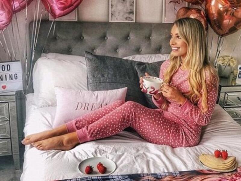 Scarlett London , 24, has received death threats over this Instagram snap (Instagram)