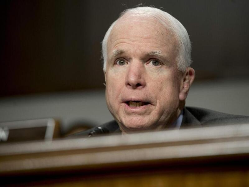 John McCain died on Saturday following a battle with brain cancer. He was 81. (File Photo/AFP)