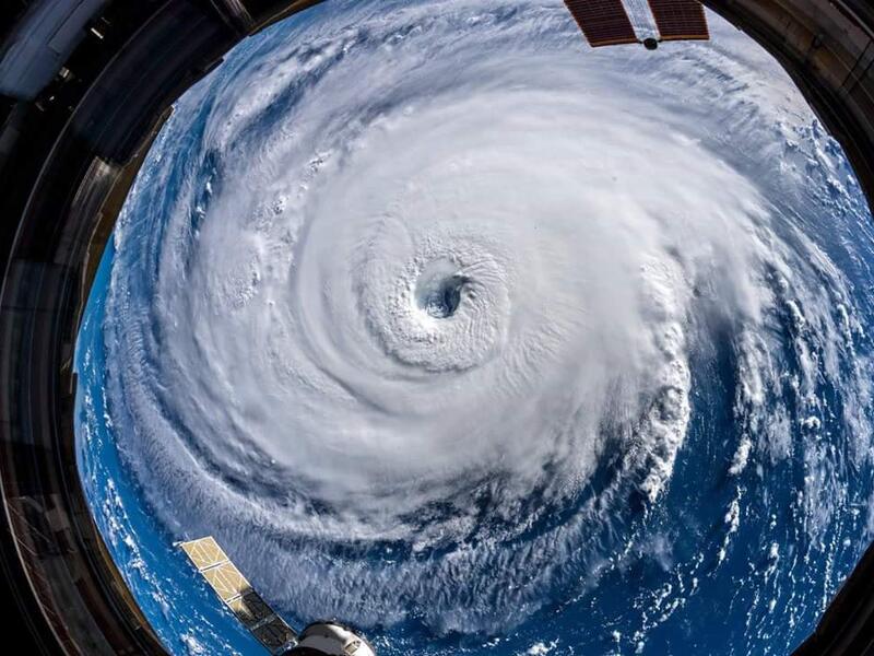 This will be over the Philippines soon, This is Super Typhoon Mangkhut Be Safe Everyone. Photos from Nasa (Twitter)