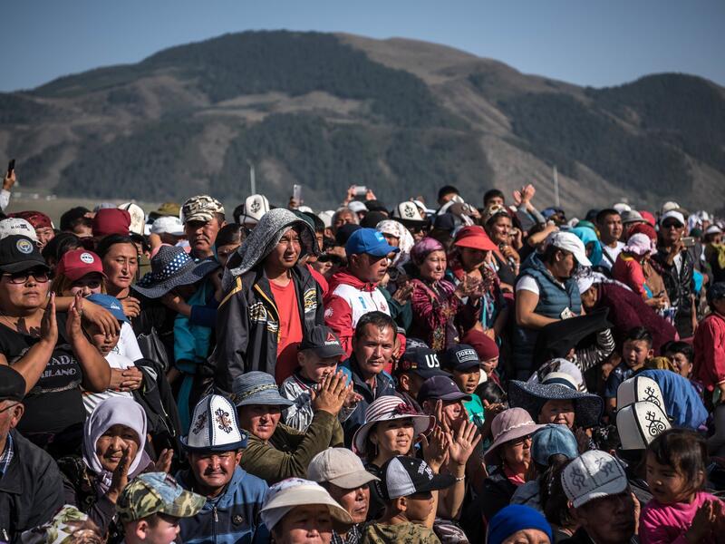 Games attracted Kyrgyz spectators from around the landlocked, mostly Muslim country (nytimes.com)