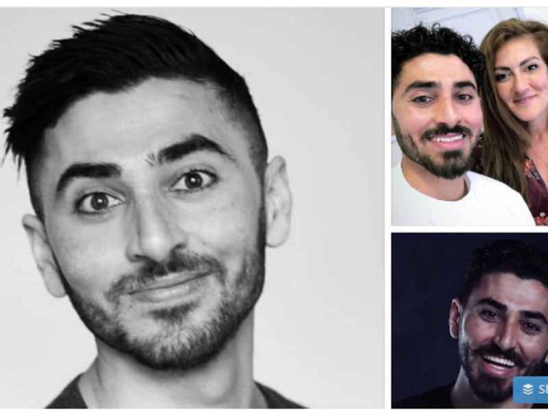 Wahab Hasso, a Yazidi beauty pageant who pulled out from Mister World after receiving death threats to his family in Iraq. (Twitter)