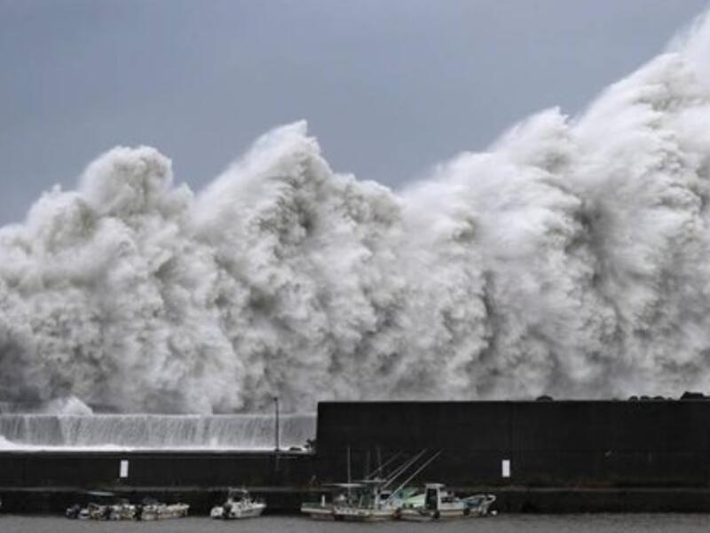Series amount of energy in that wave in Japan (Twitter)