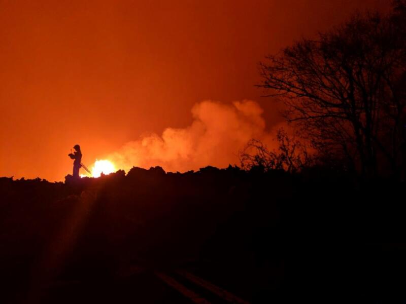 Kilauea in the US state of Hawaii is one of the world's most active volcanoes and it has been very active in recent weeks. (AFP)