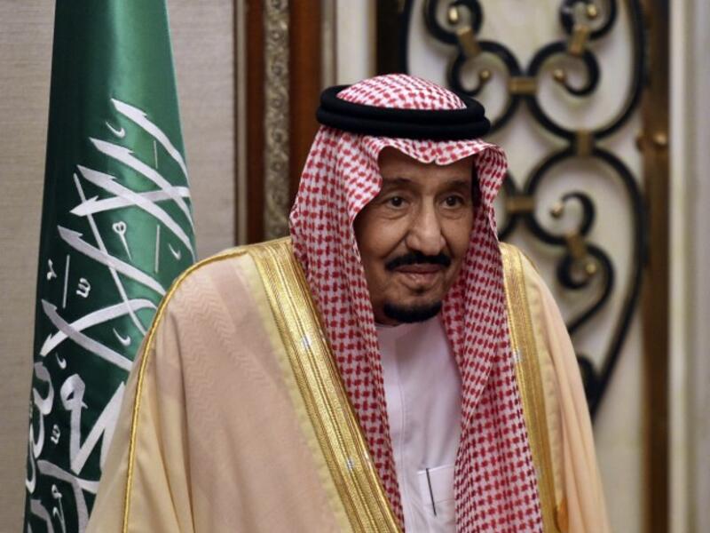 Saudi Arabia's King Salman bin Abdulaziz is pictured at the Diriya Palace in the Saudi capital Riyadh during the Gulf Cooperation Council (GCC) summit on December 9, 2018.  Fayez Nureldine / AFP