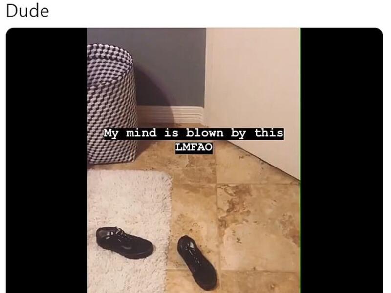 'My mind is blown by this!' twitter uses said about the challenge. (Twitter/ @Gaabriella__)